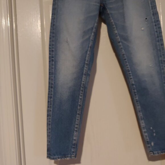 Moussy Vintage Womens Howa Button Fly Distressed Jeans 25 Cotton Japan Denim - Picture 4 of 13